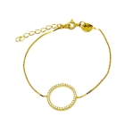Armbånd i guld