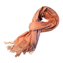 Tørklæde i kashmere - Rust
