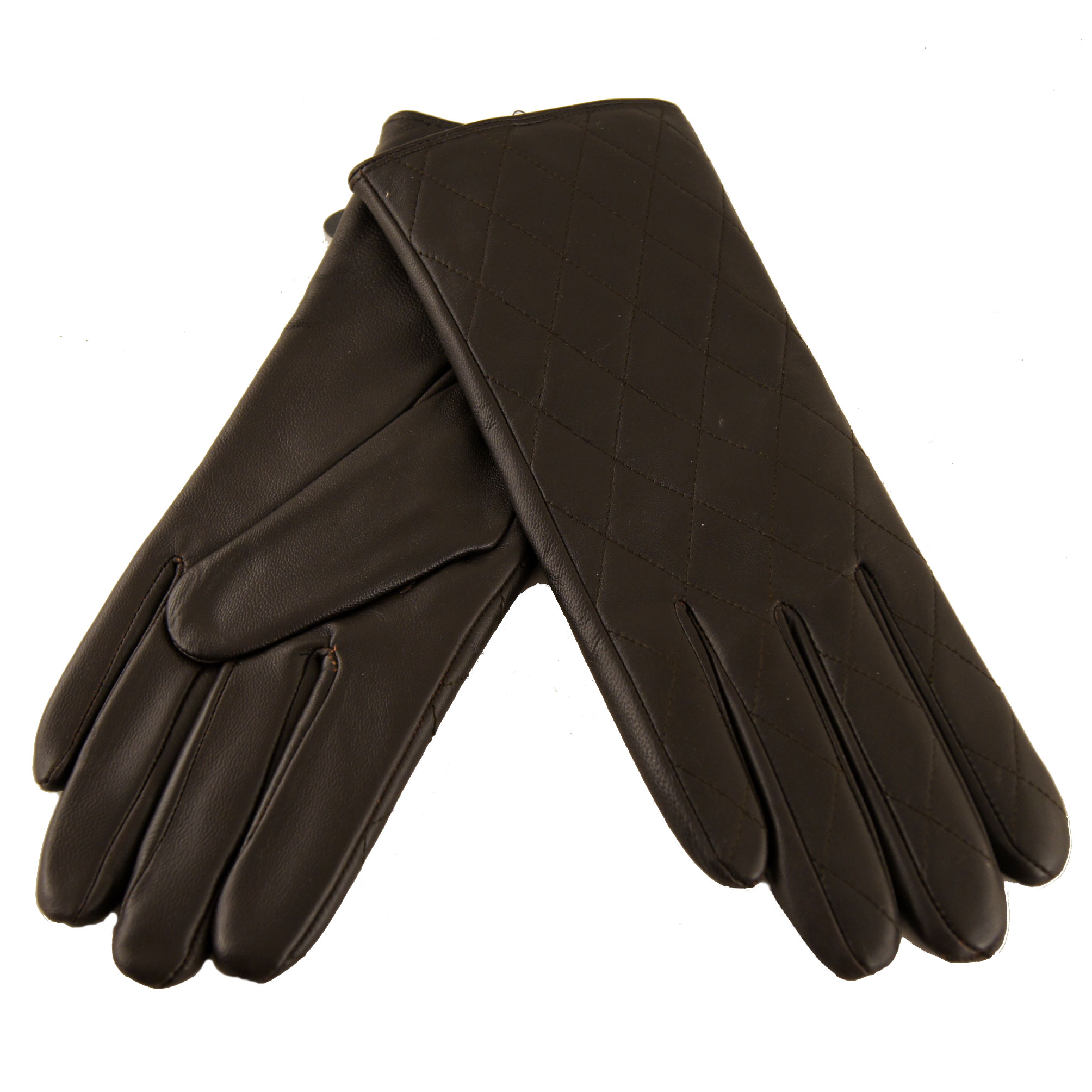 Skind handsker - mørke brune handsker skind